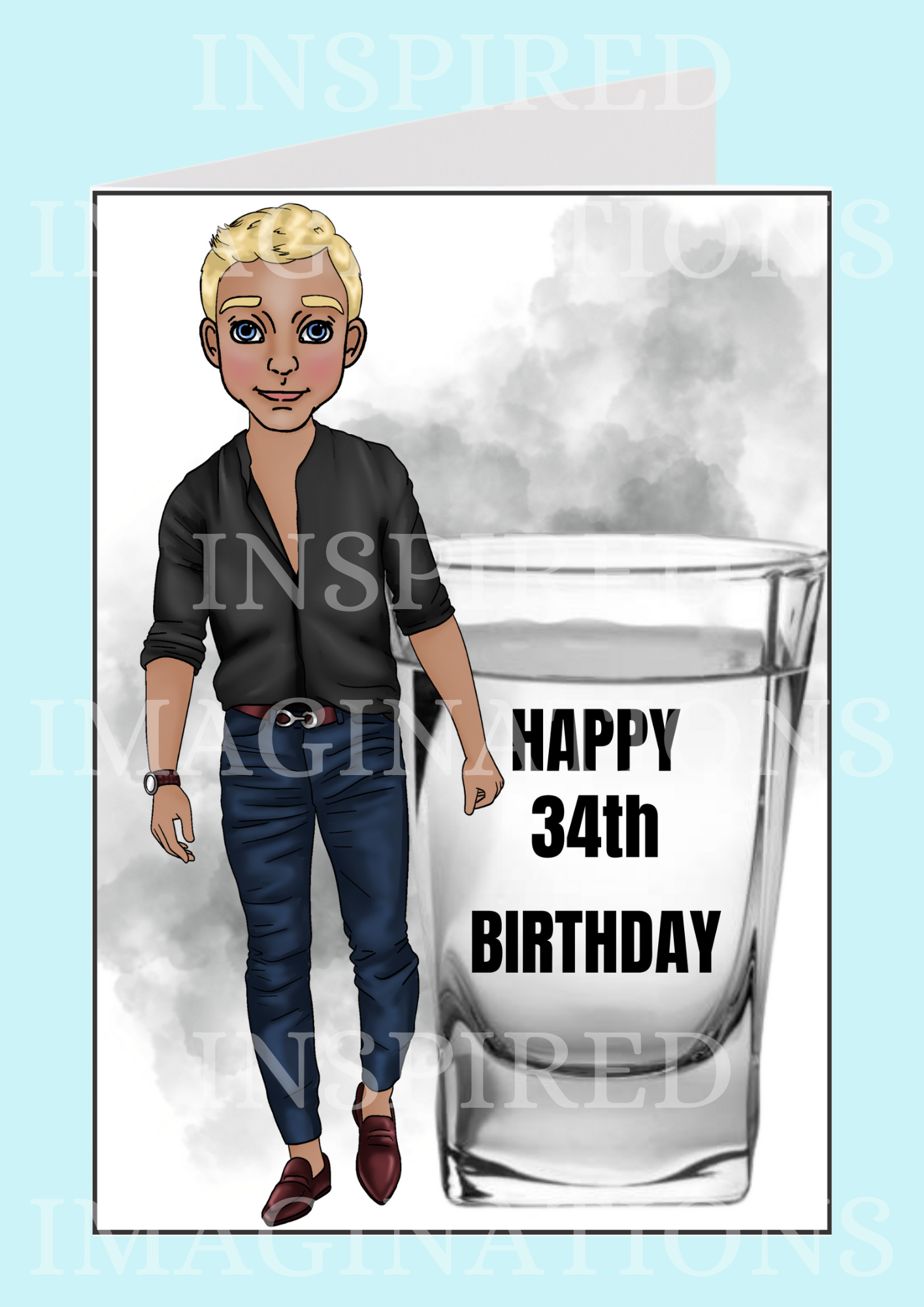 Vodka Lover Birthday Card