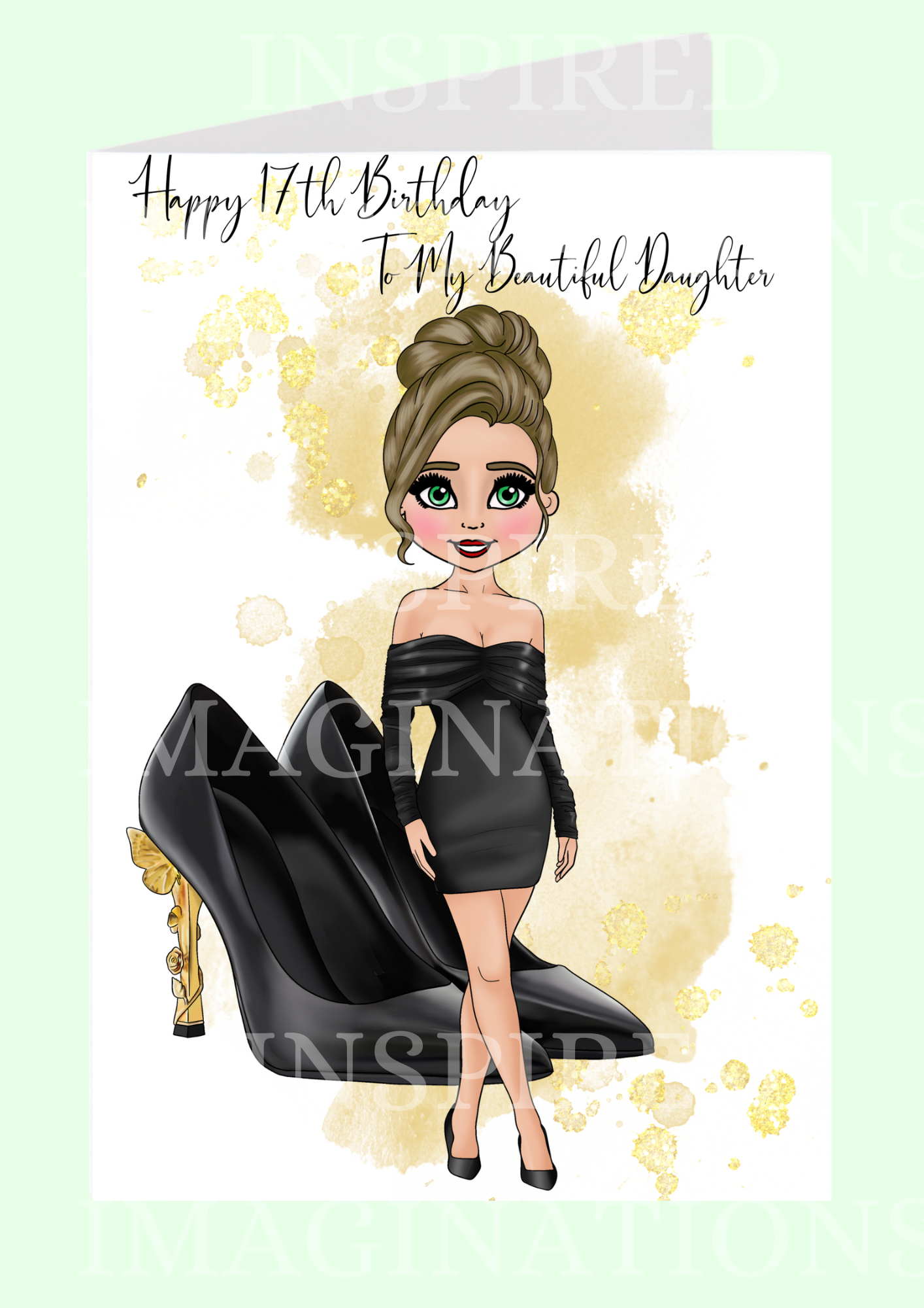 Fashion Shoes Birthday Card