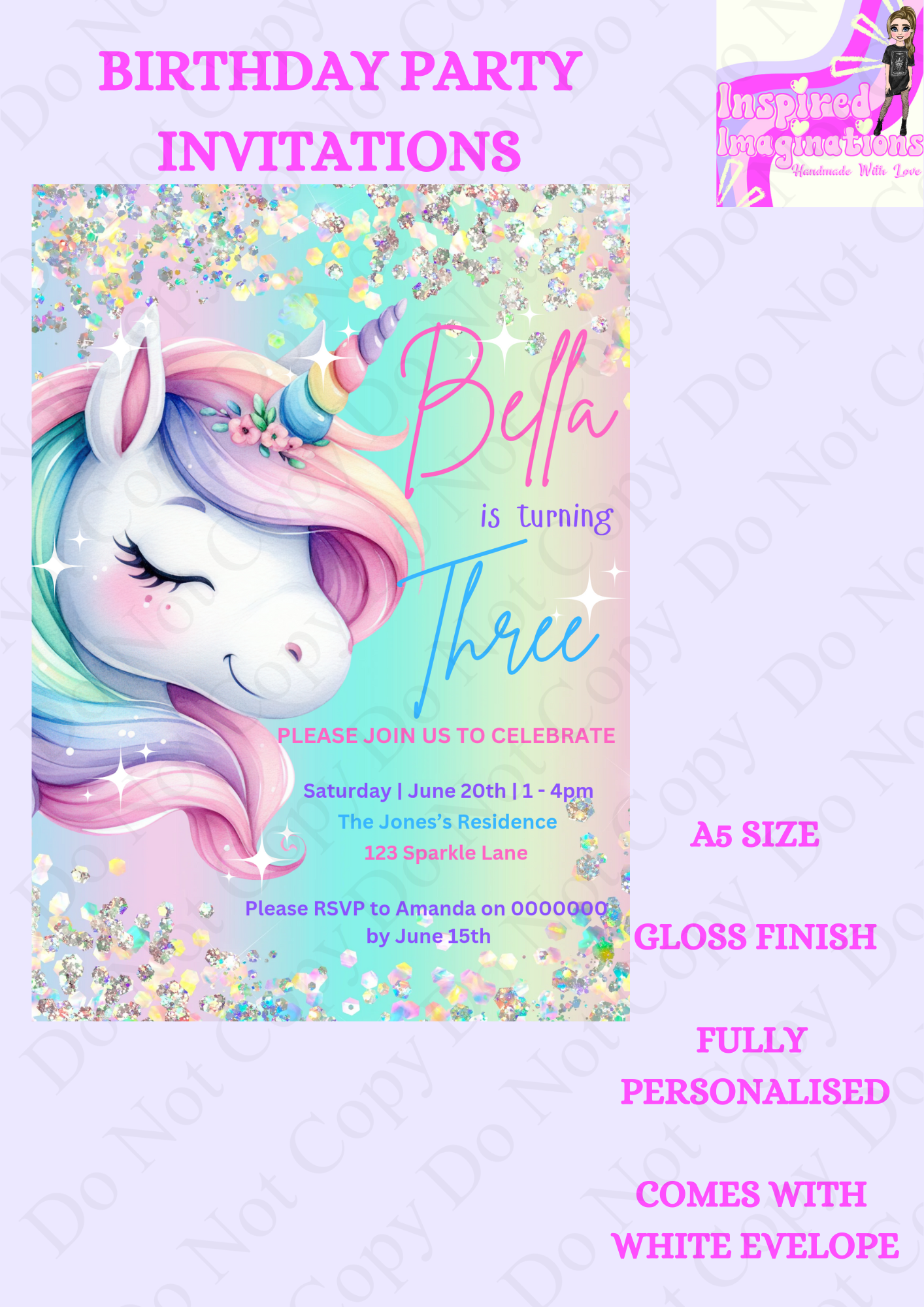 Party Invitations Style 18