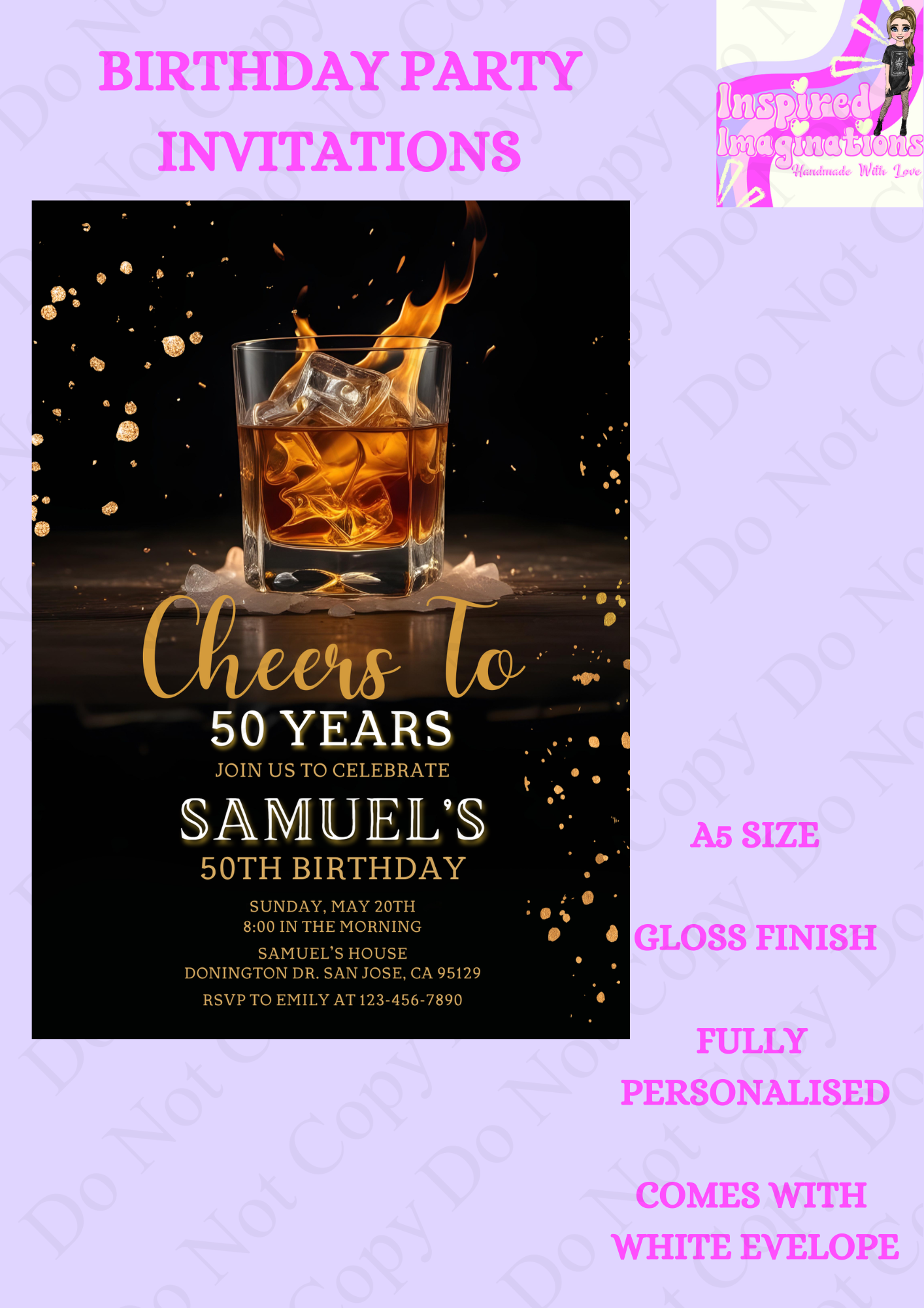 Party Invitations Style 9