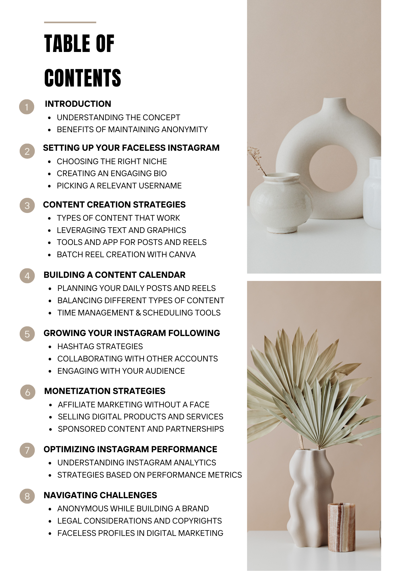 Faceless Instagram Guide
