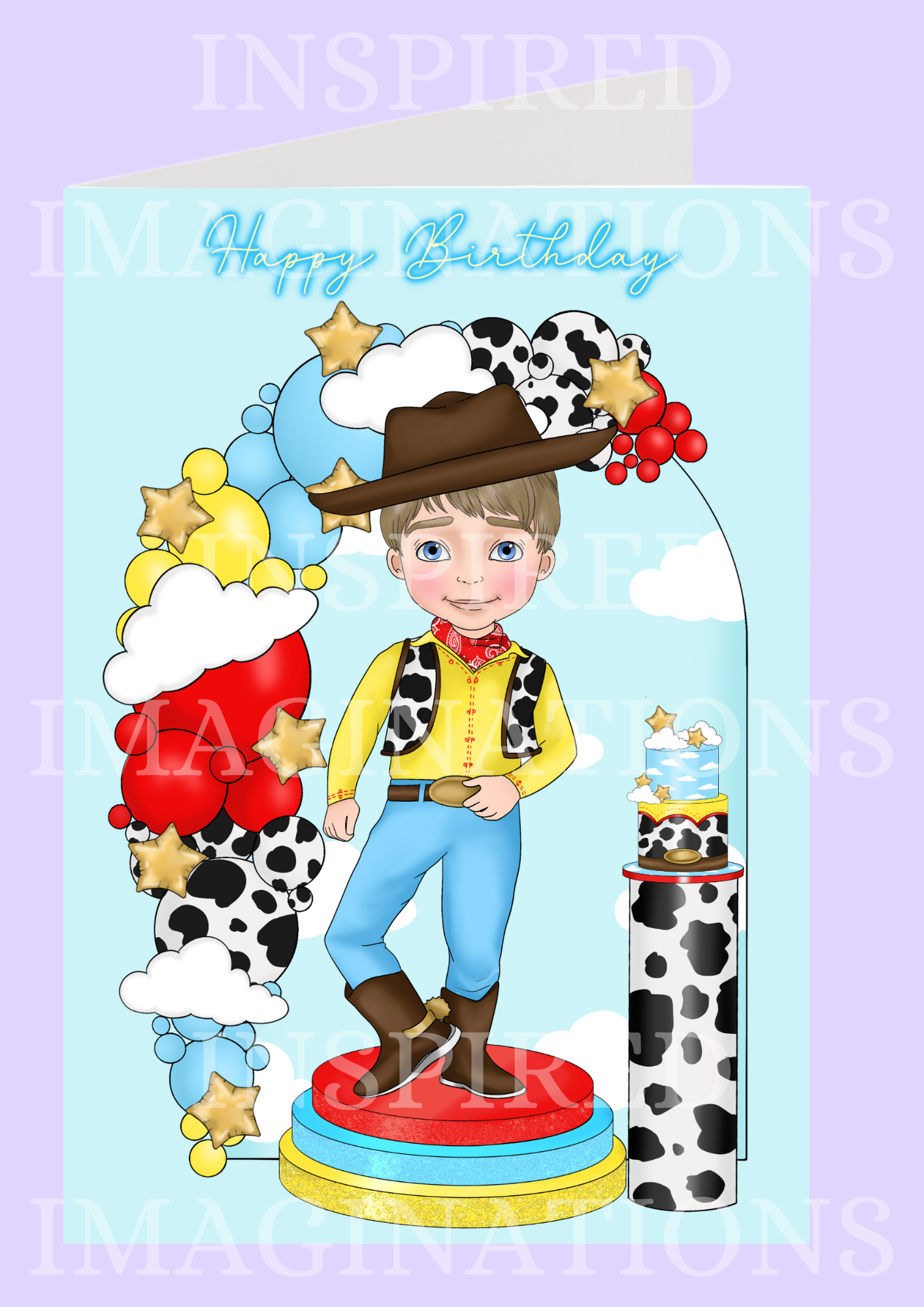 Toy Land Boy Birthday Card