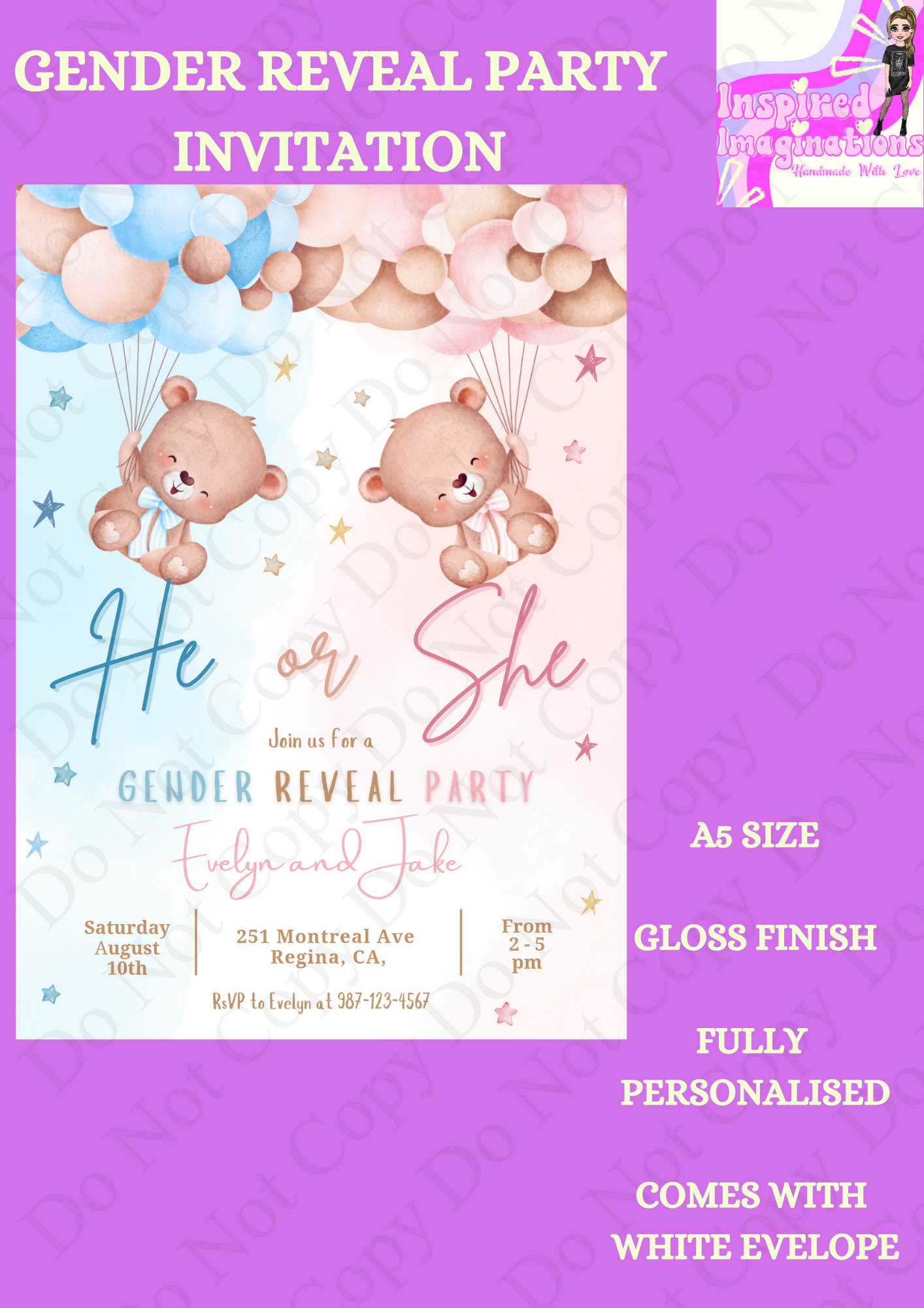 Party Invitations Style 23