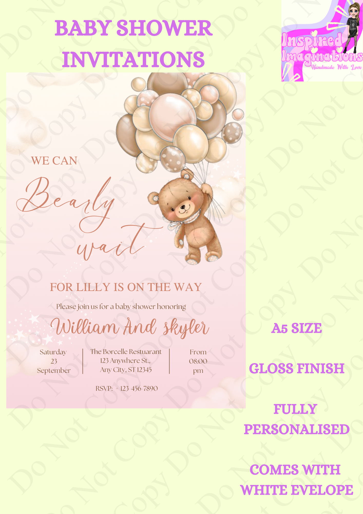 Party Invitations Style 24
