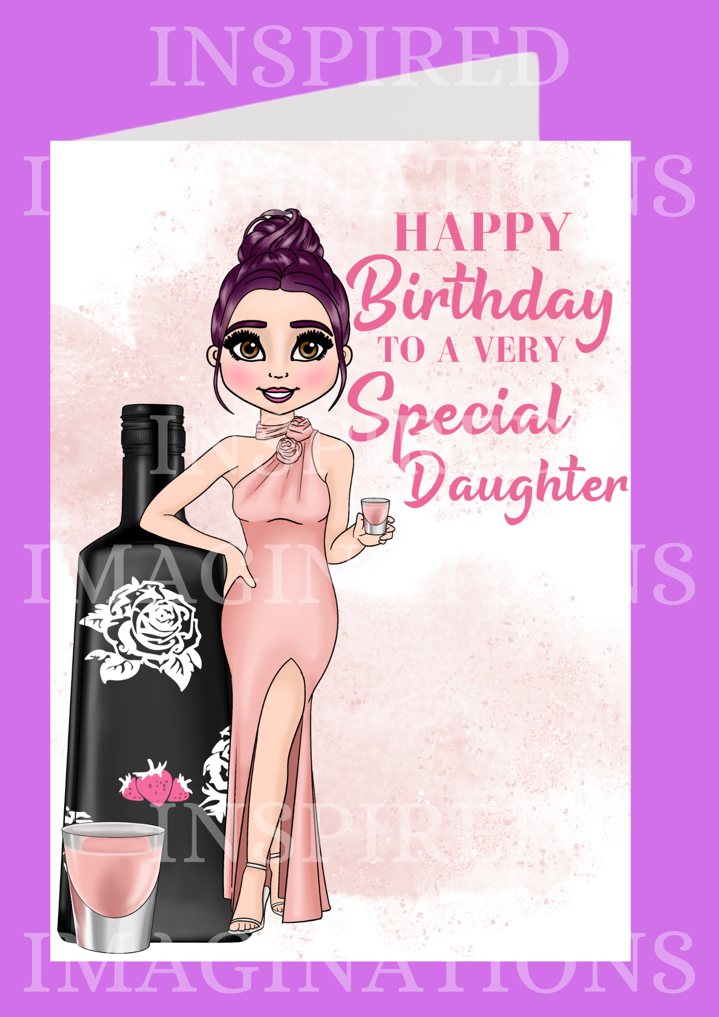 Tequila Rose Birthday Card
