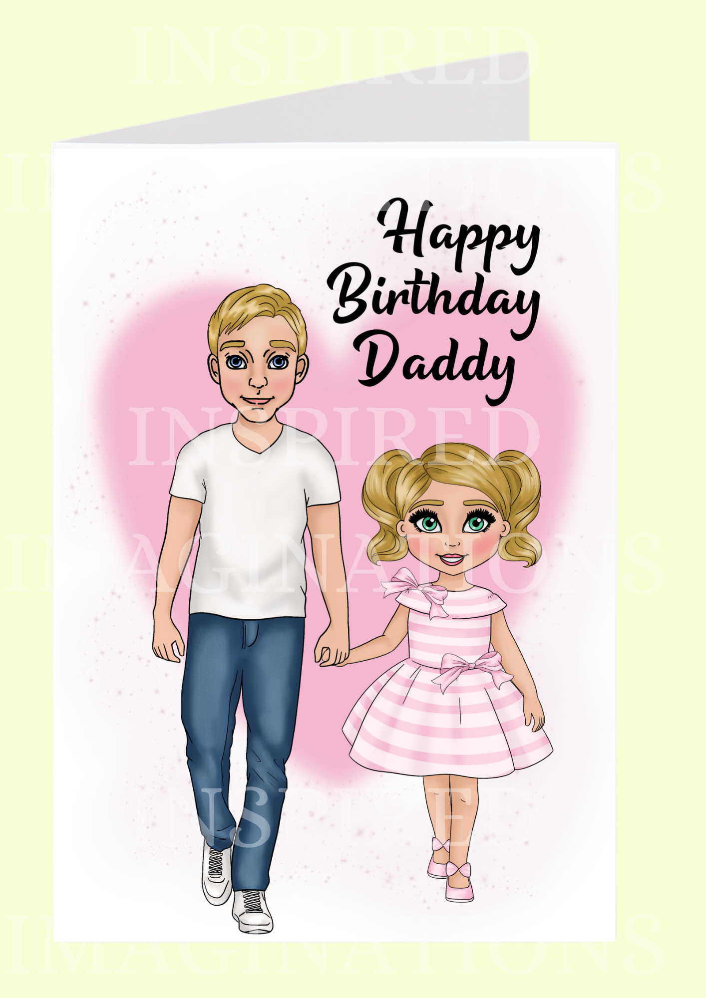 Daddy & Daughter Birthday Card