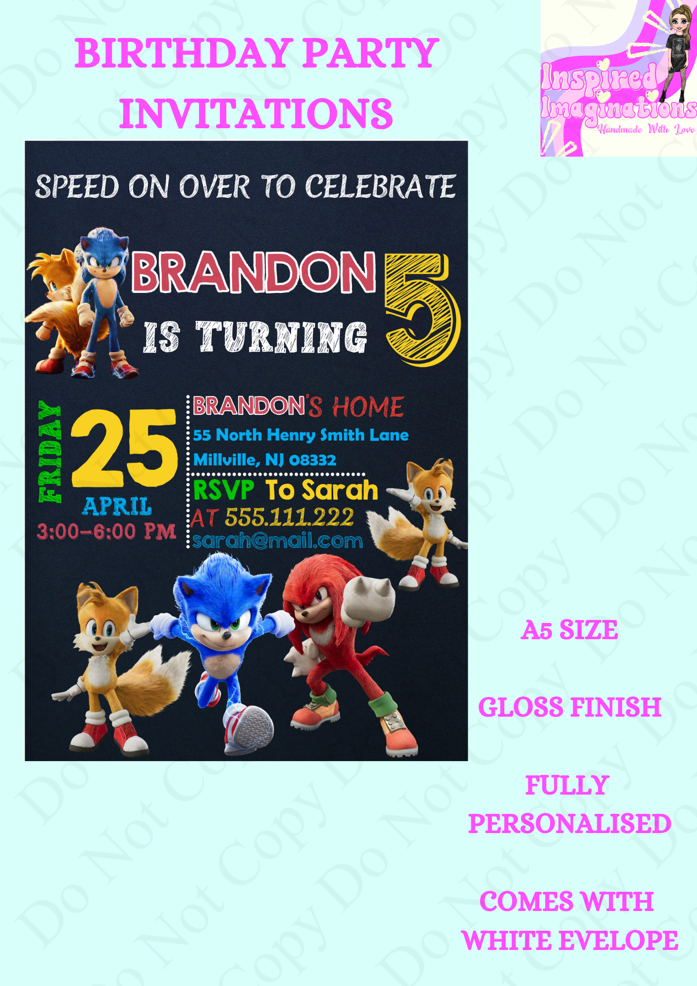 Party Invitations Style 3