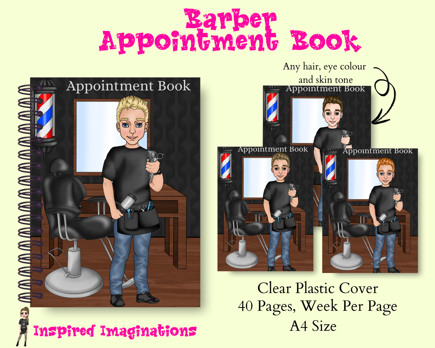 Barber Appointment Book