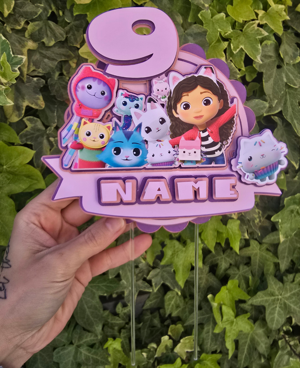 Gabby Cake Topper