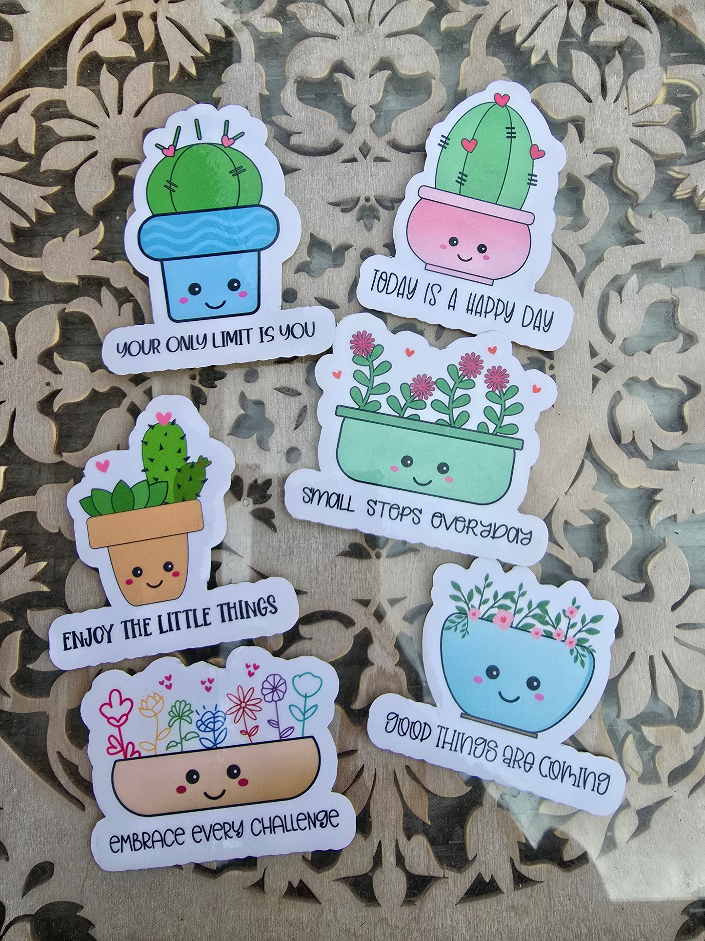 Positive Plants Stickers