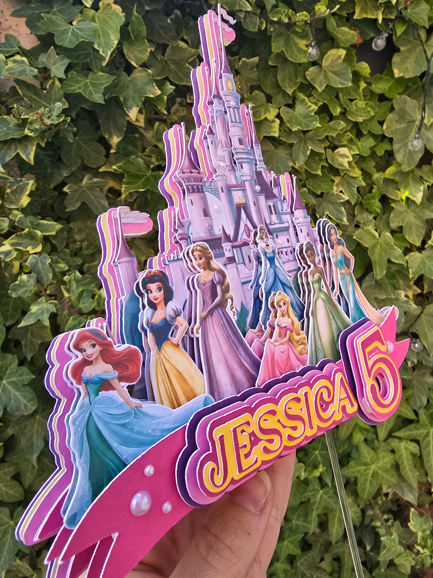 Princesses Cake Topper