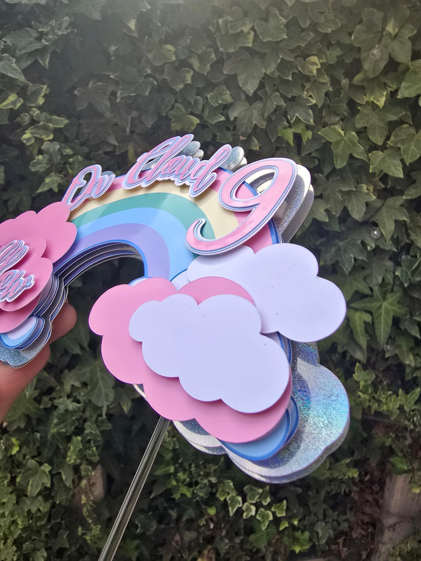 On Cloud ... Cake Topper