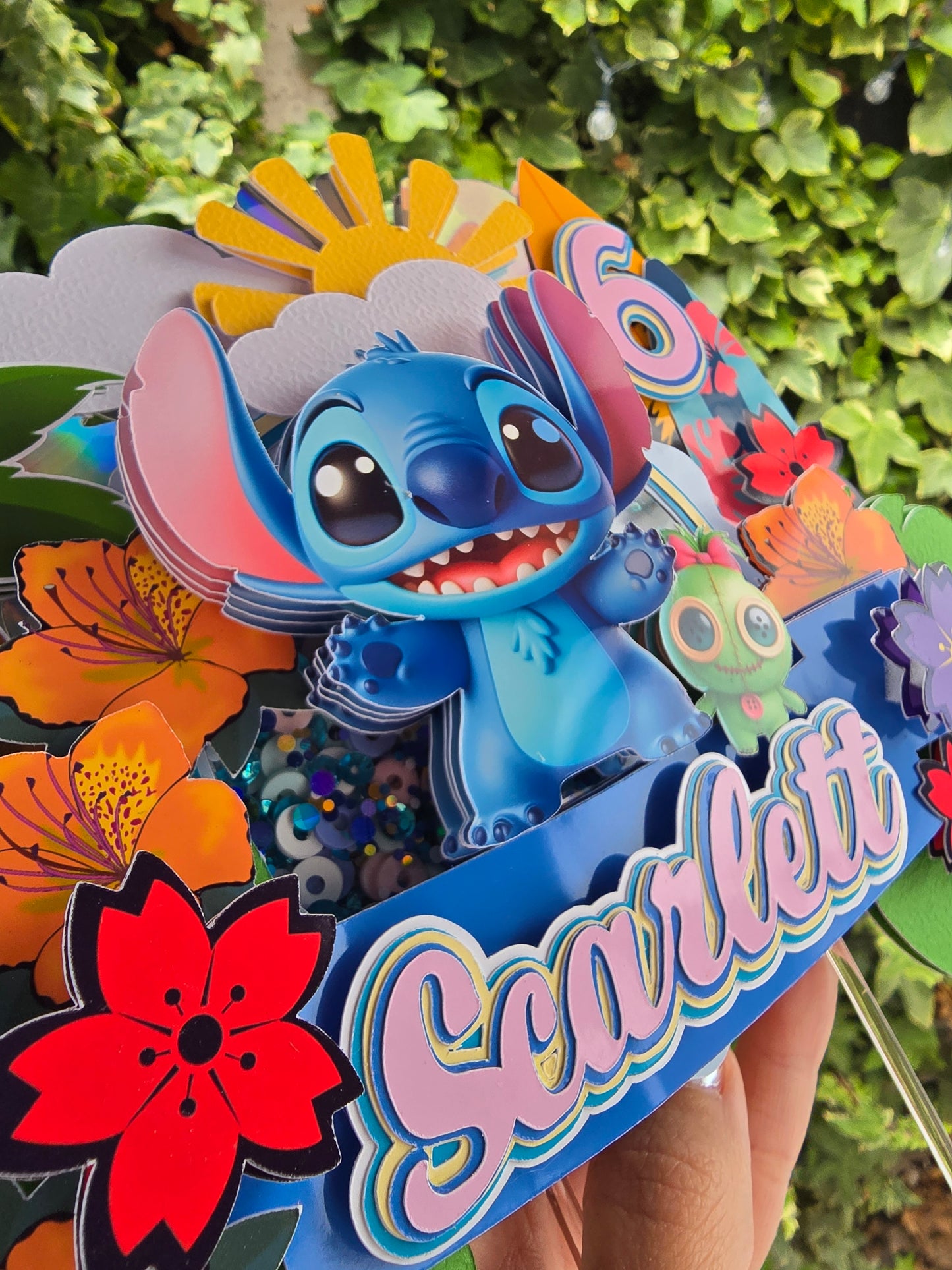 Stitch Cake Topper