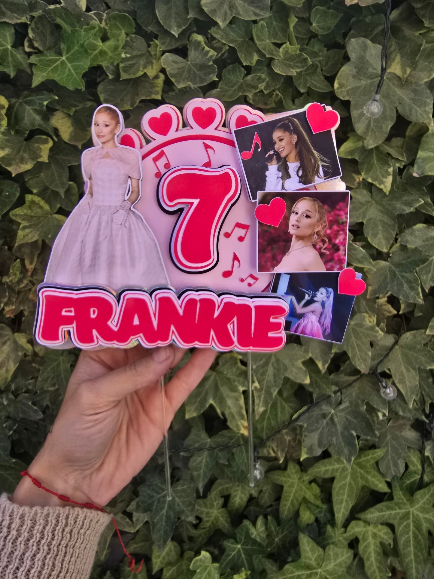 Ariana Cake Topper