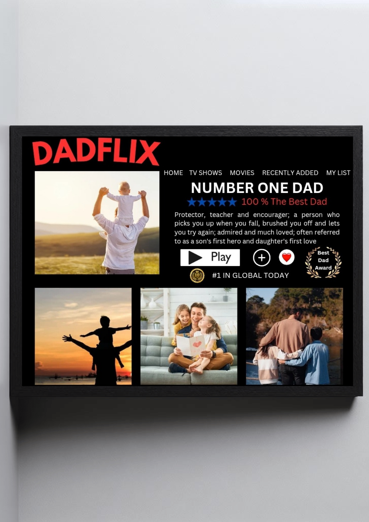 Dadflix Wall Art