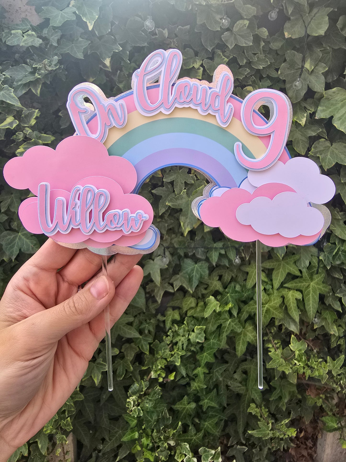 On Cloud ... Cake Topper