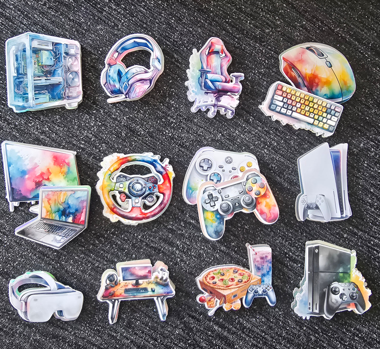 Gaming Theme Cupcake Topper Set š®š„ļøāØ