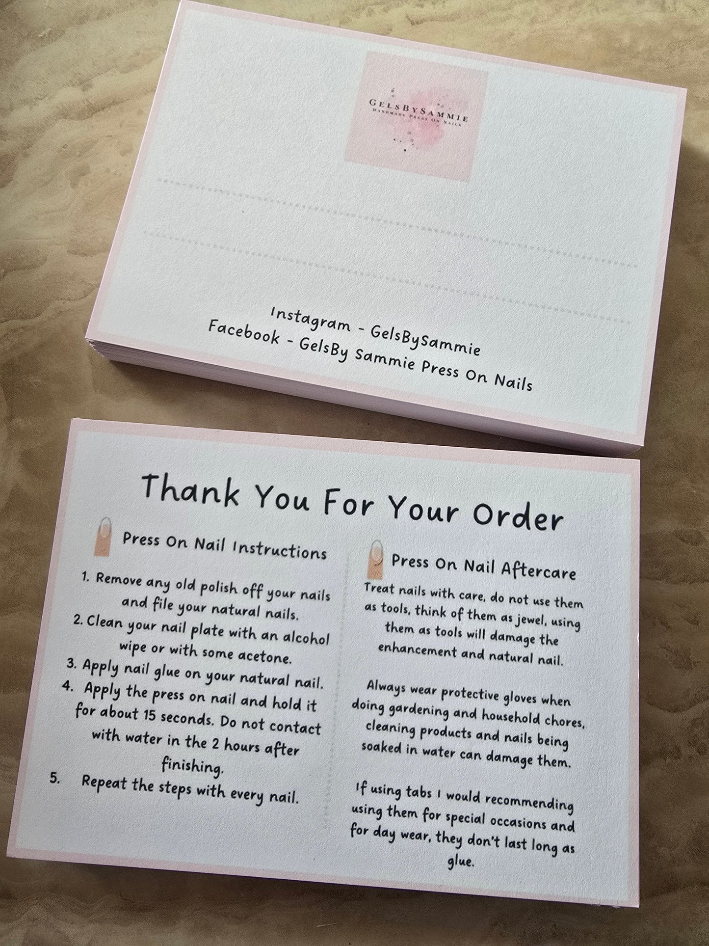 Thank You Cards