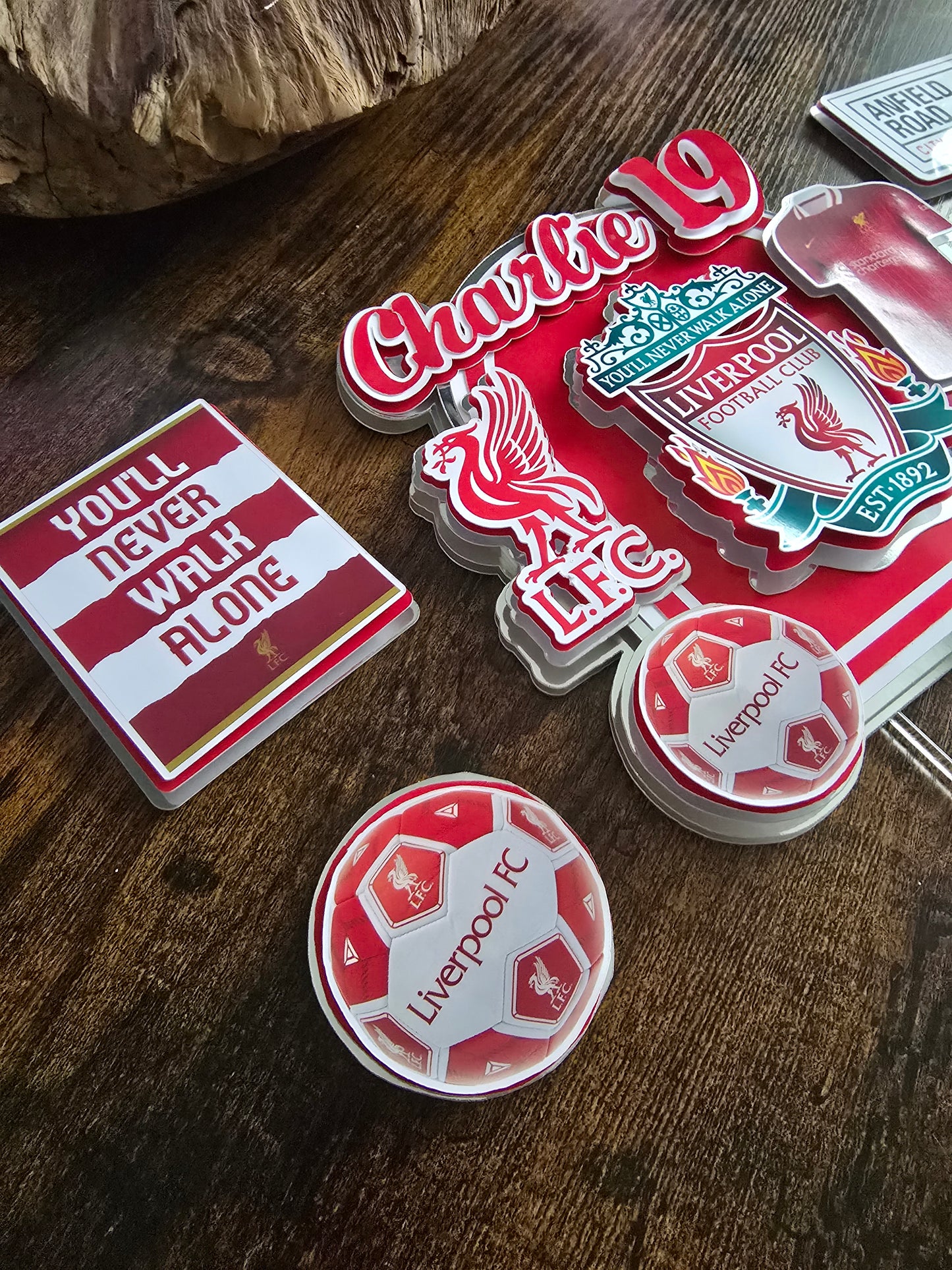 Liverpool Cake Topper