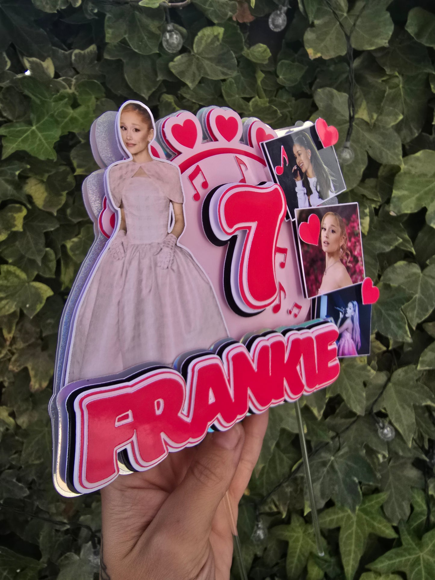 Ariana Cake Topper