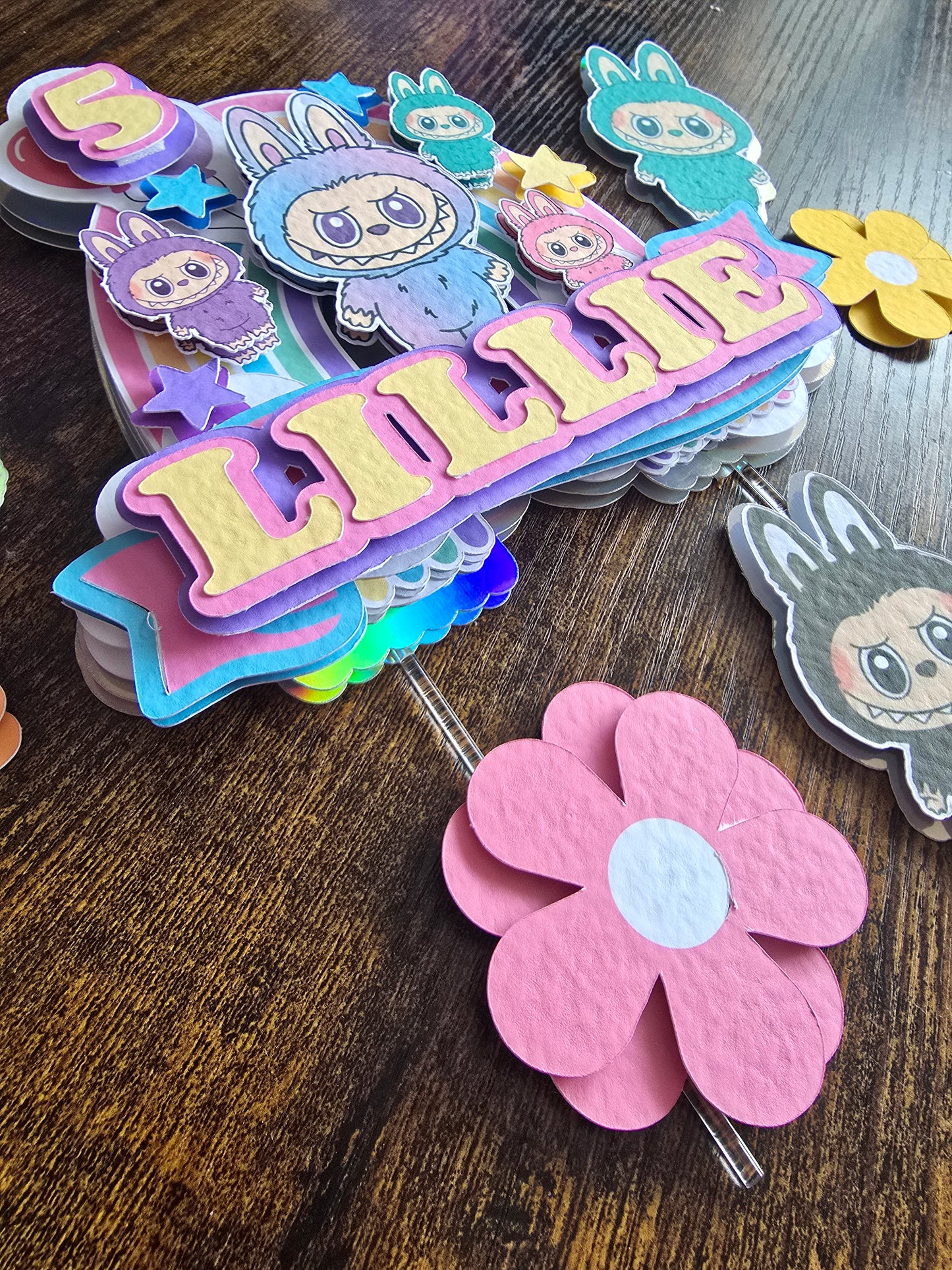 Labubu Cake Topper
