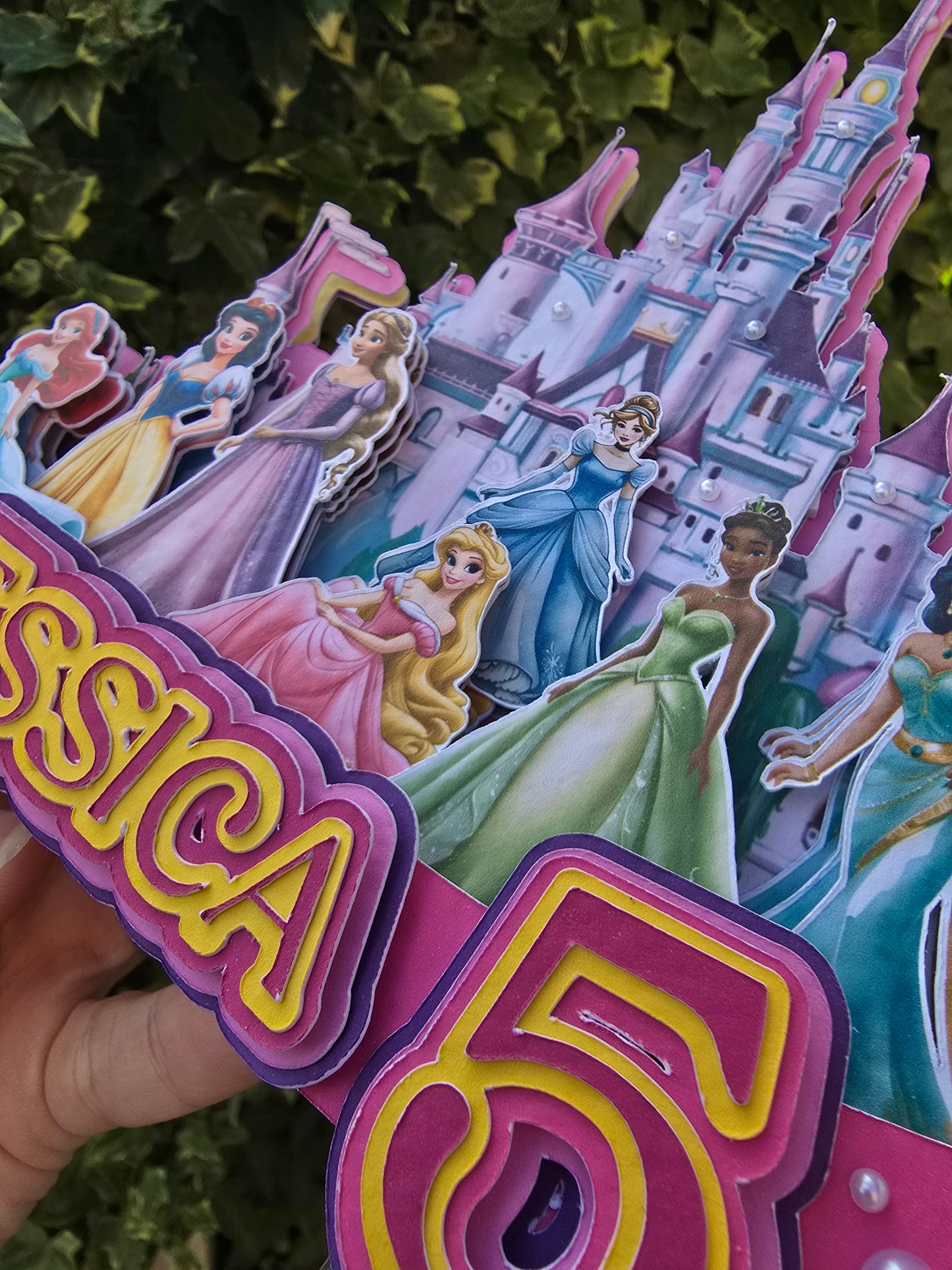 Princesses Cake Topper