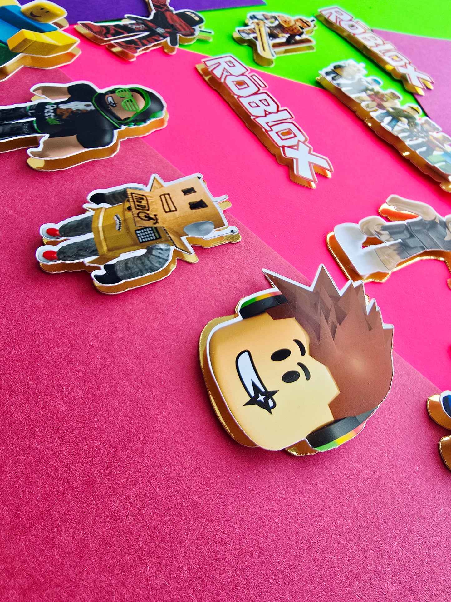 Roblox Cupcake Toppers