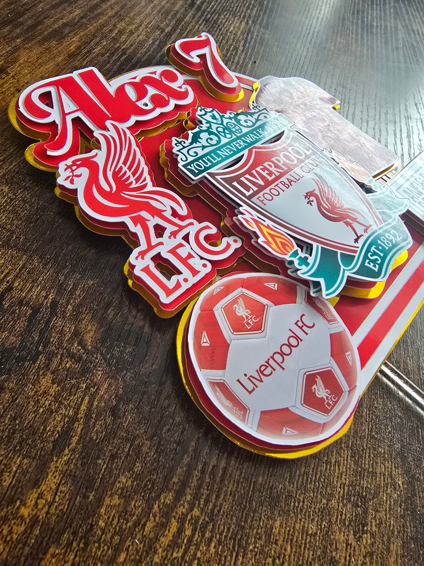 Liverpool Cake Topper