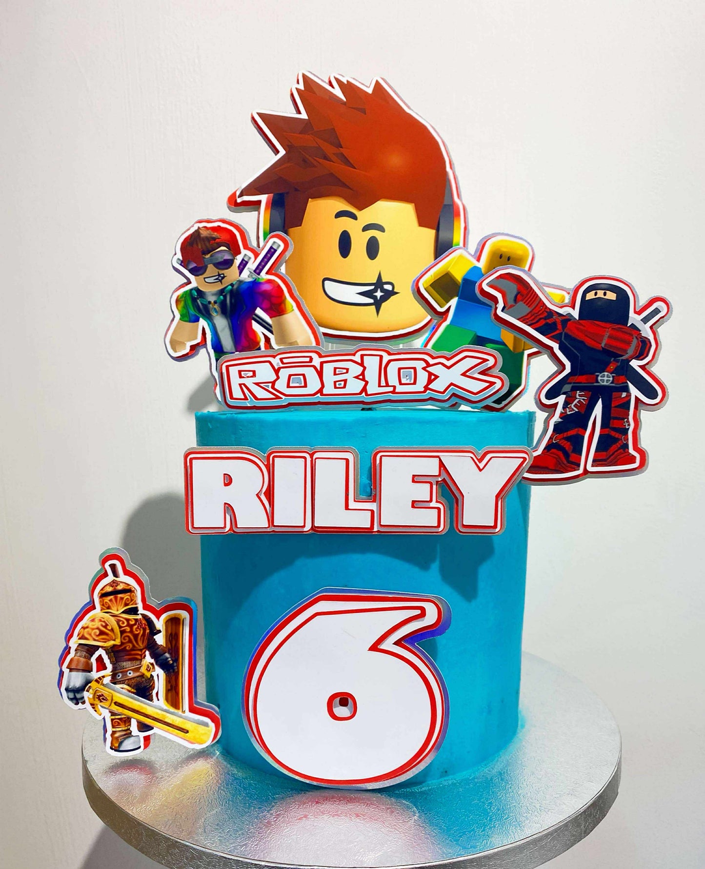 Roblox Cake Toppers Set