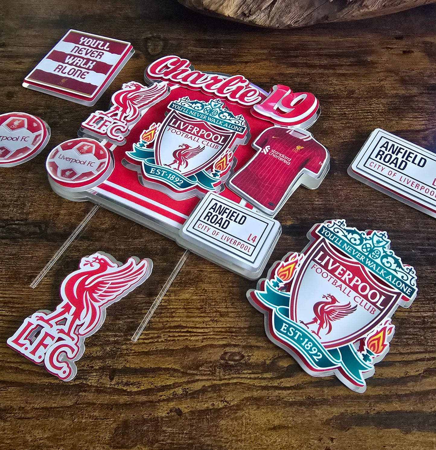 Liverpool Cake Topper
