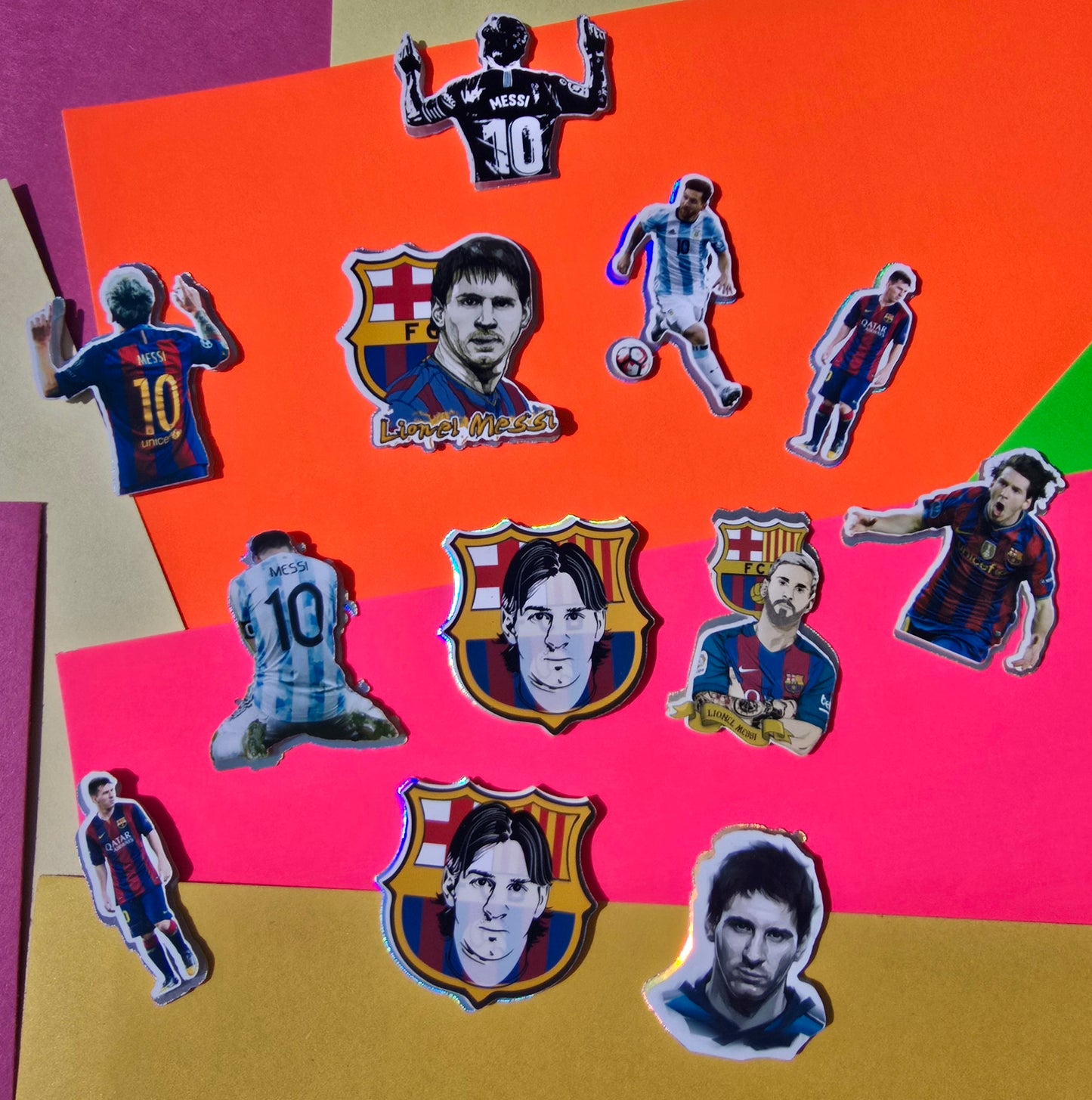 Messi Cupcake Toppers