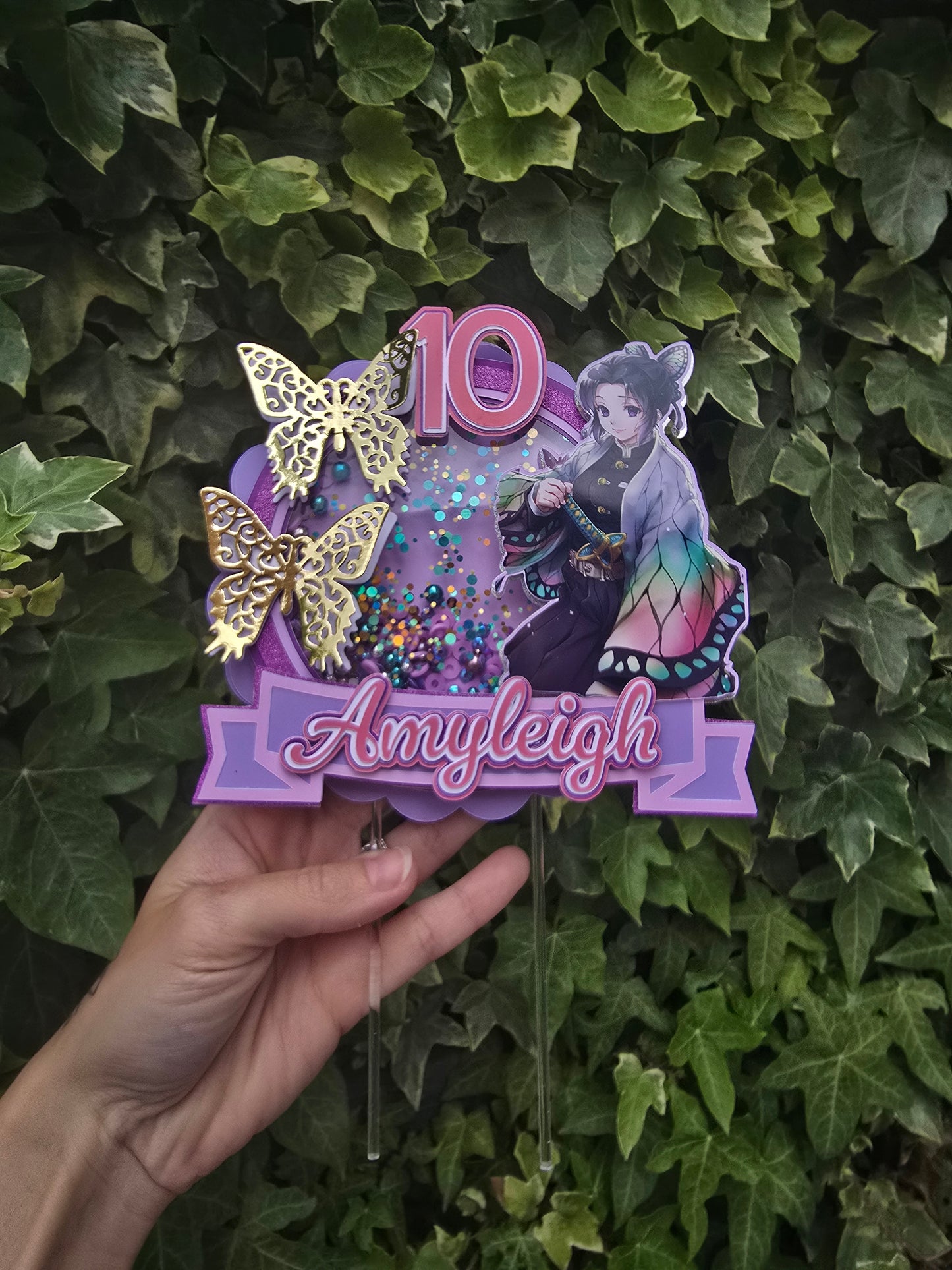 Anime Shaker Cake Topper