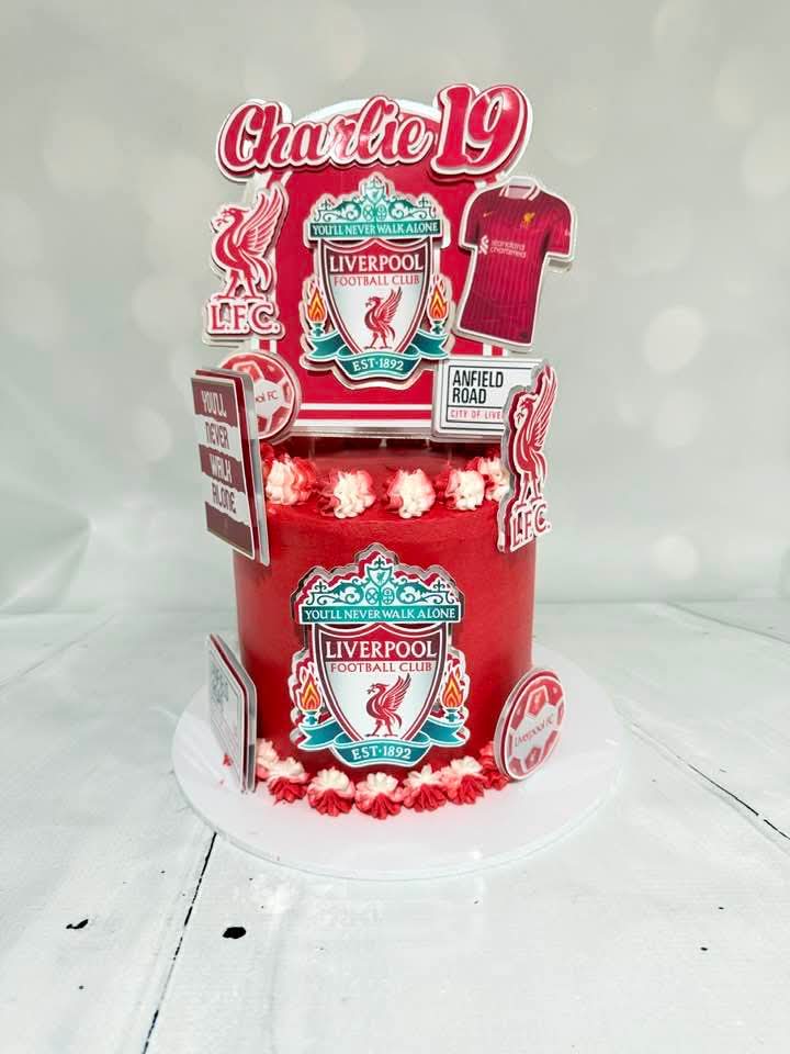 Liverpool Cake Topper
