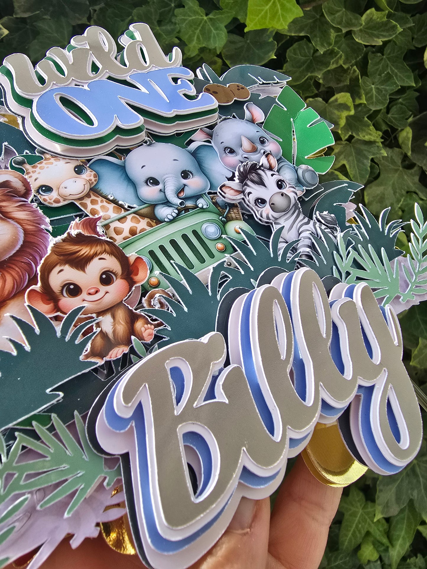 Wild ONE Cake Topper
