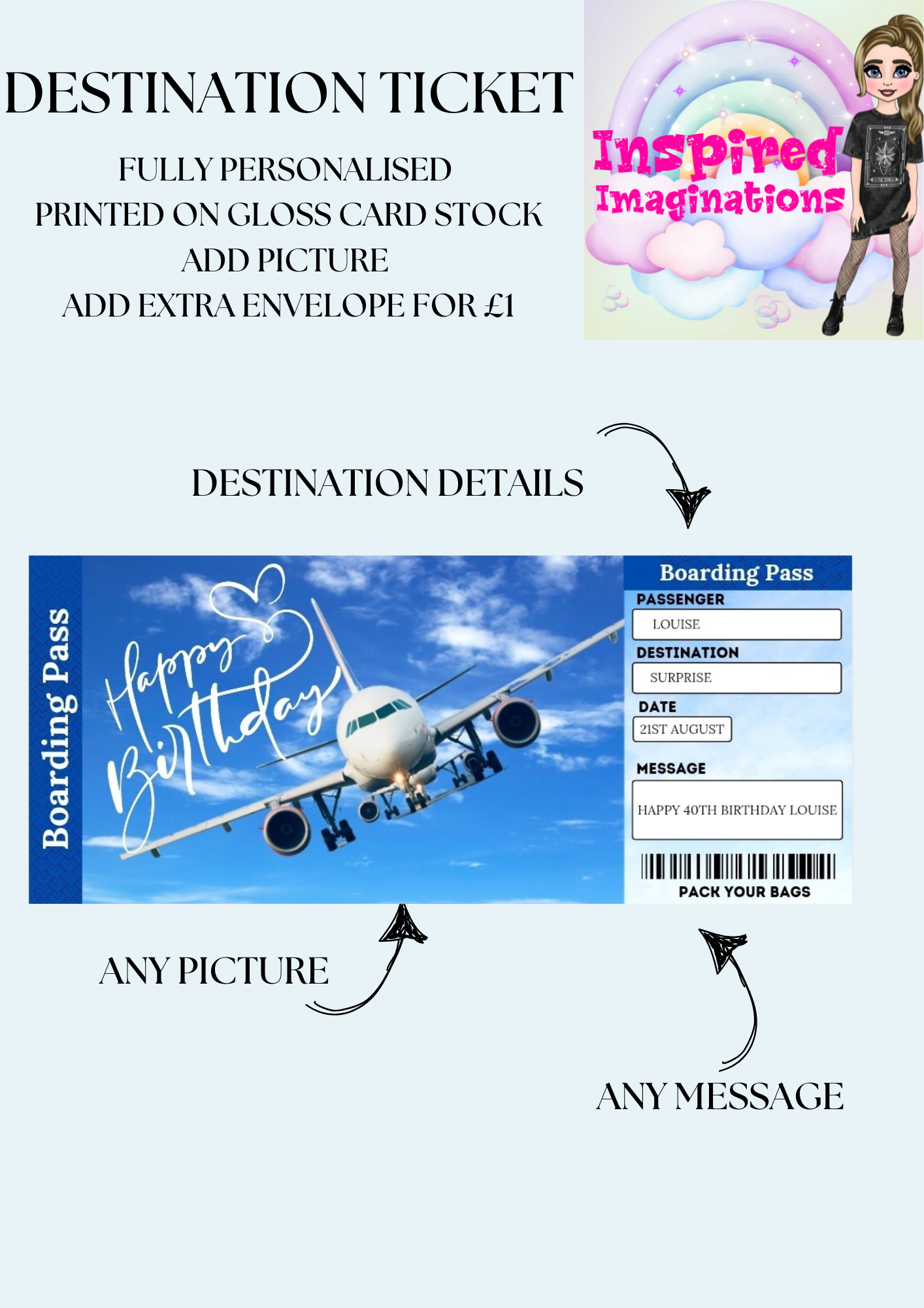 Destination Ticket