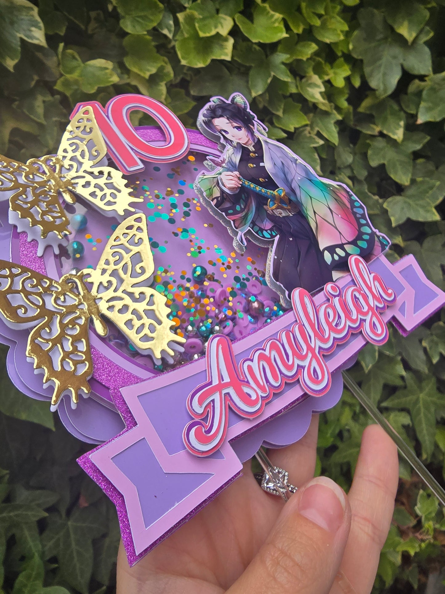Anime Shaker Cake Topper