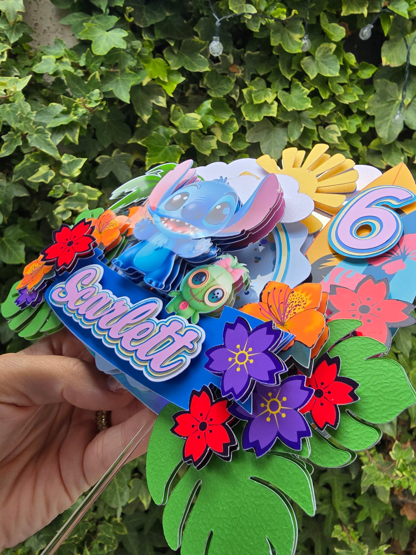 Stitch Cake Topper