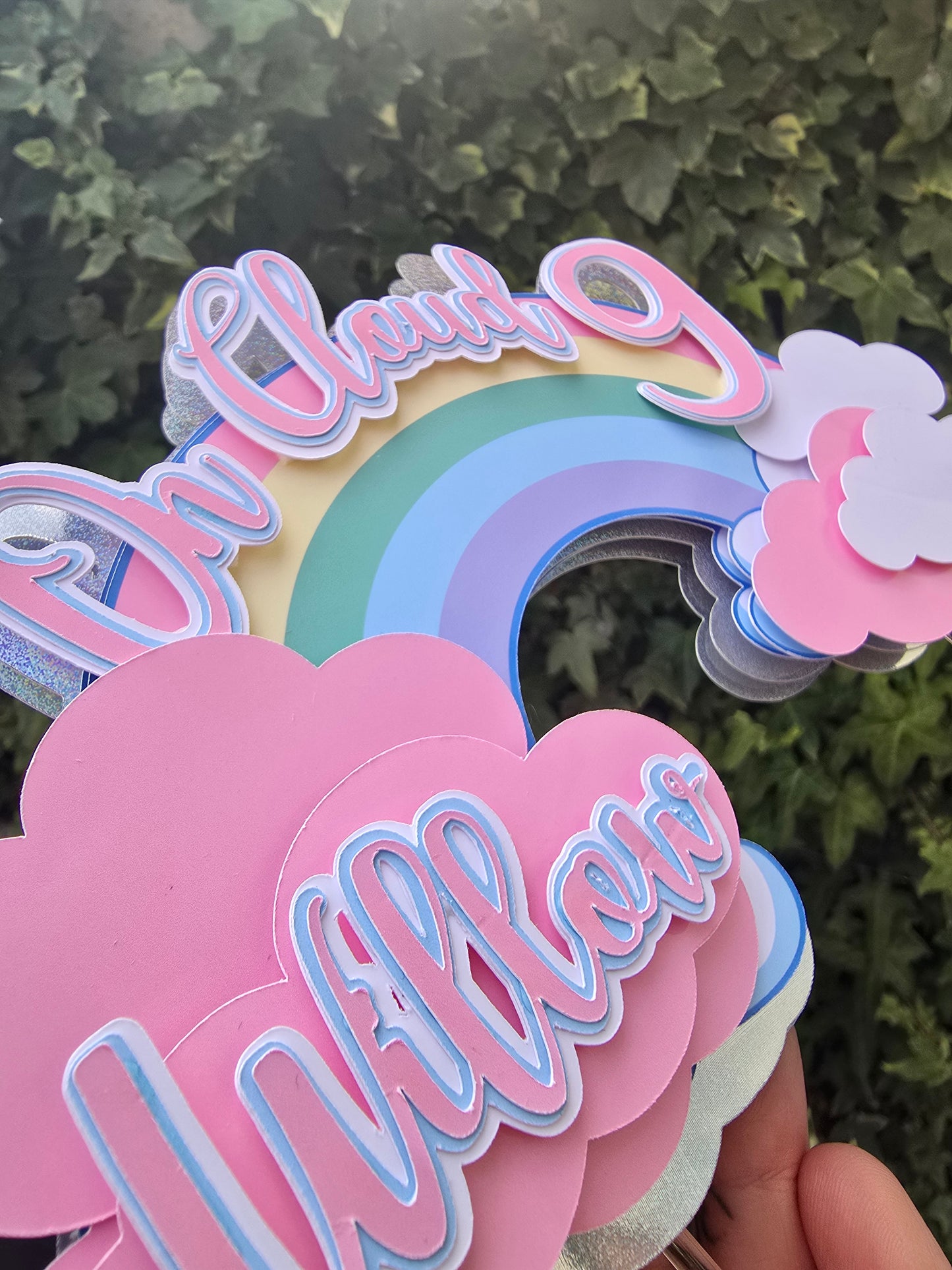 On Cloud ... Cake Topper