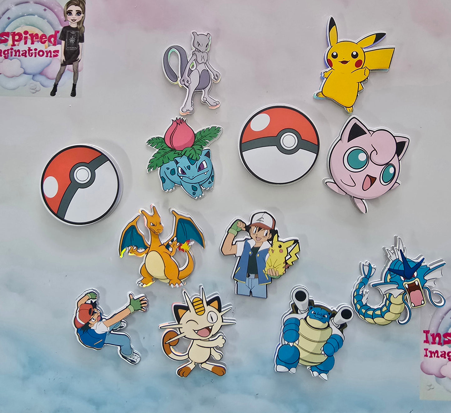 Pokemon Cupcake Toppers