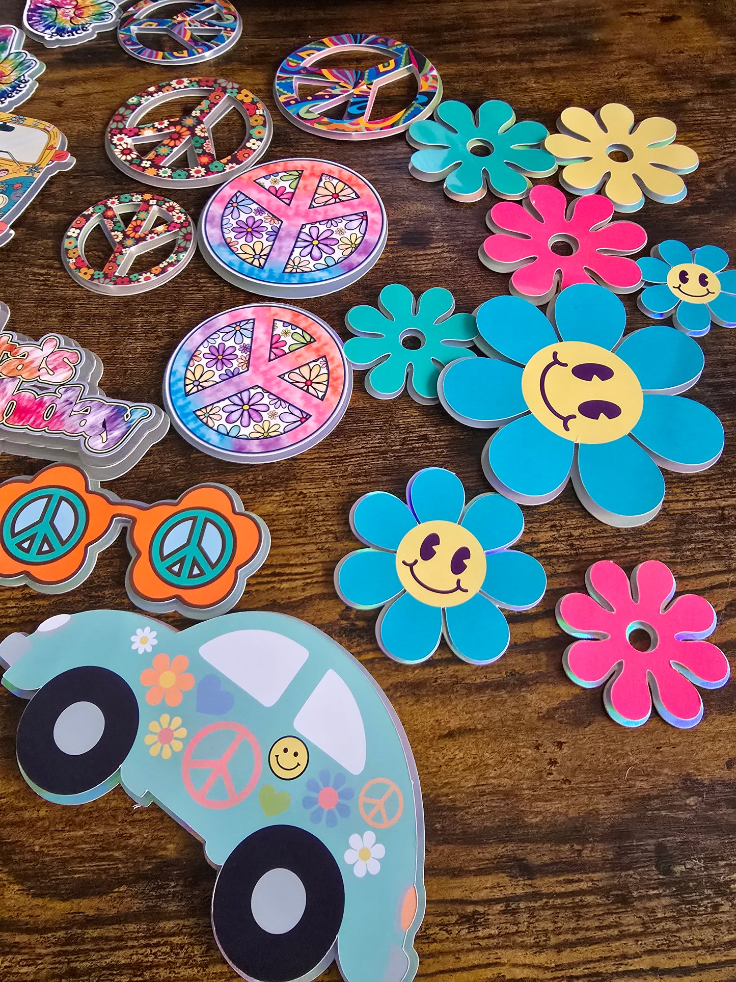 Hippy Cake Toppers Set