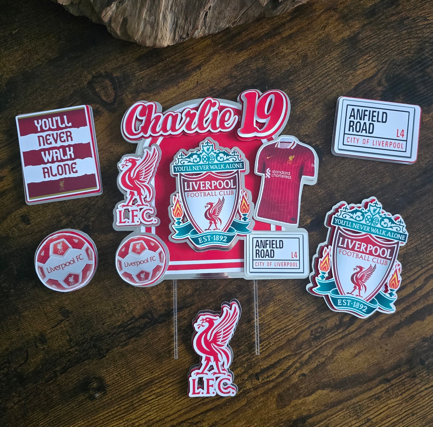 Liverpool Cake Topper