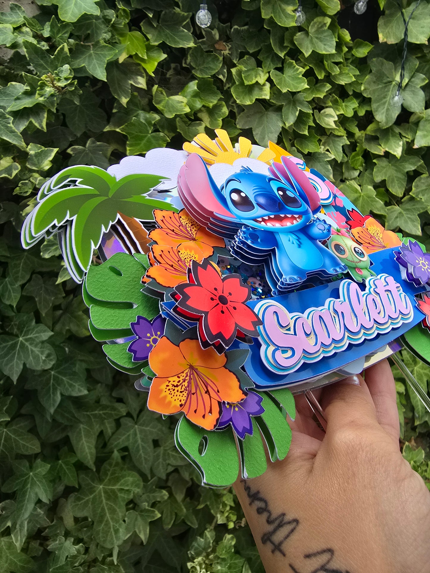 Stitch Cake Topper