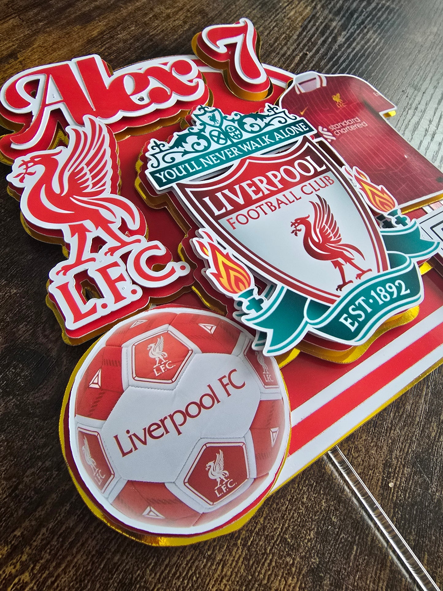 Liverpool Cake Topper