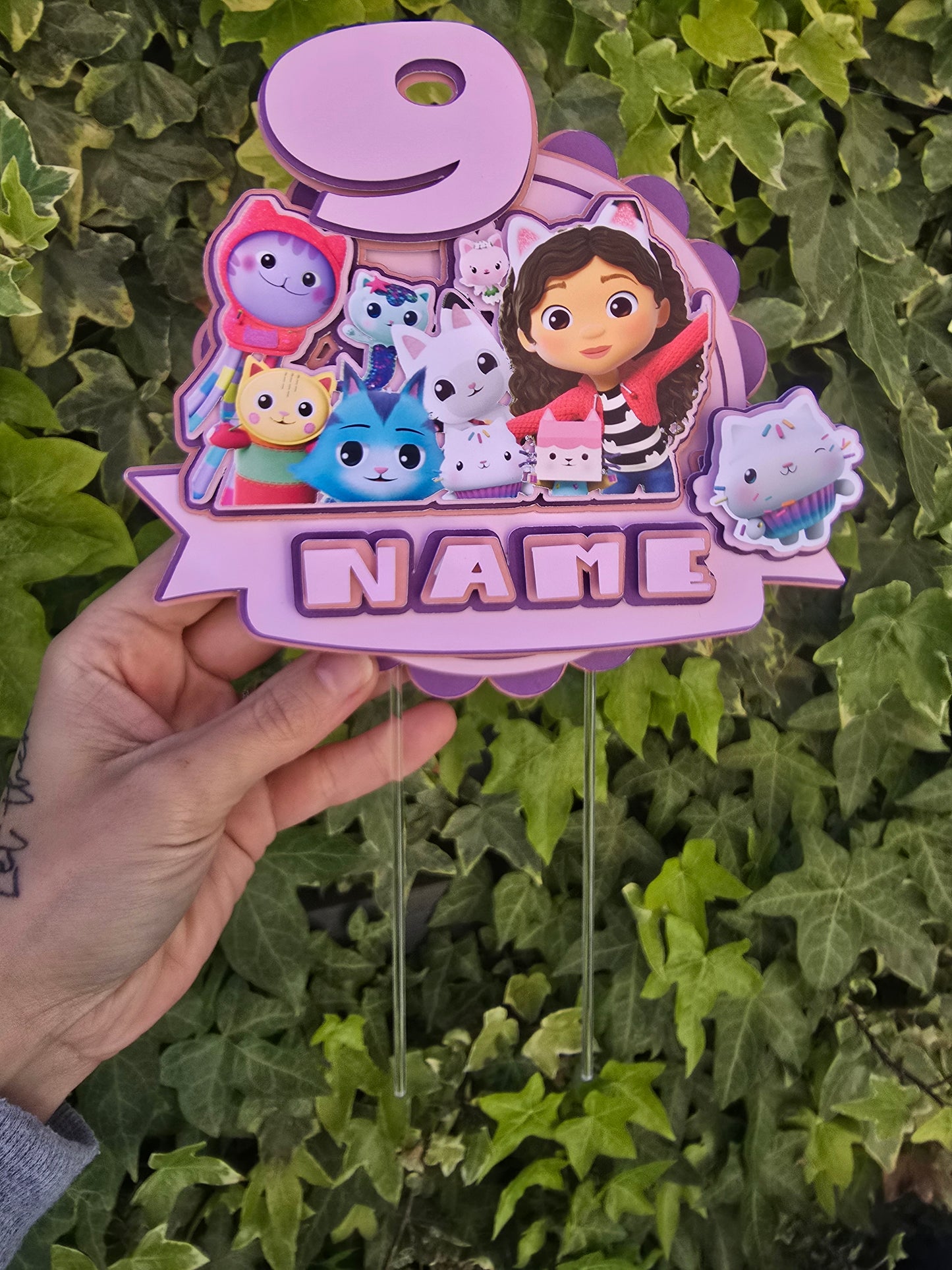Gabby Cake Topper