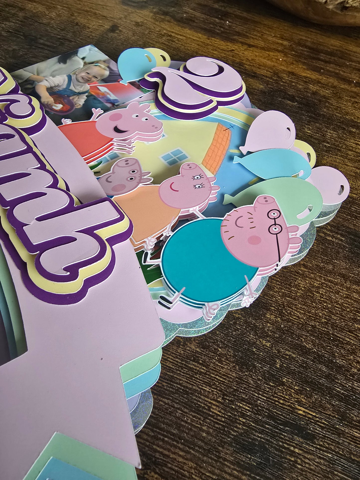 Peppa Pig Cake Topper