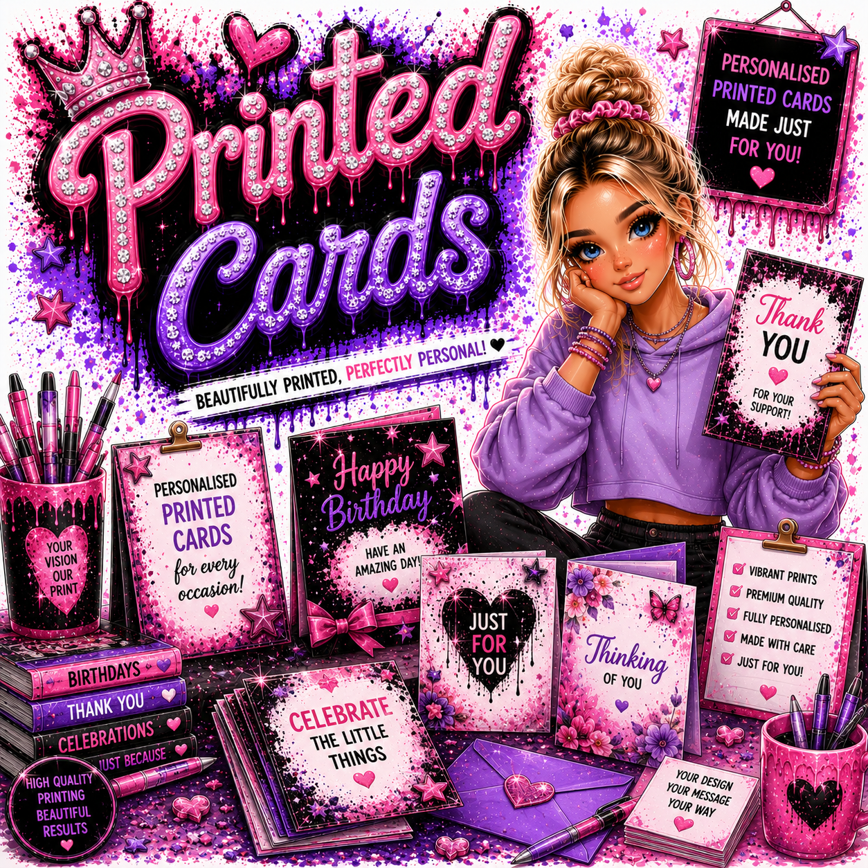 Printed Greeting Cards