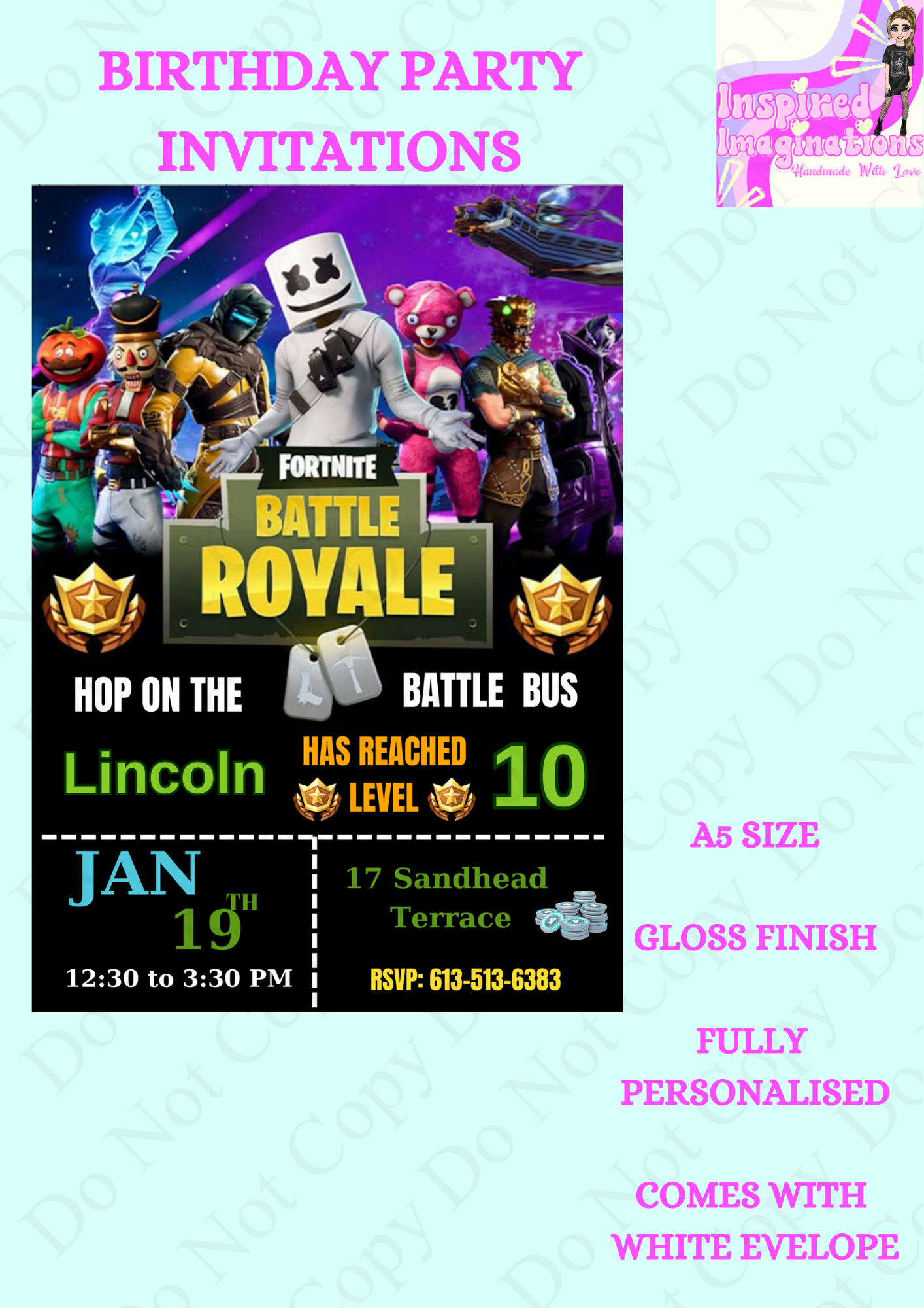Party Invitations Style 15