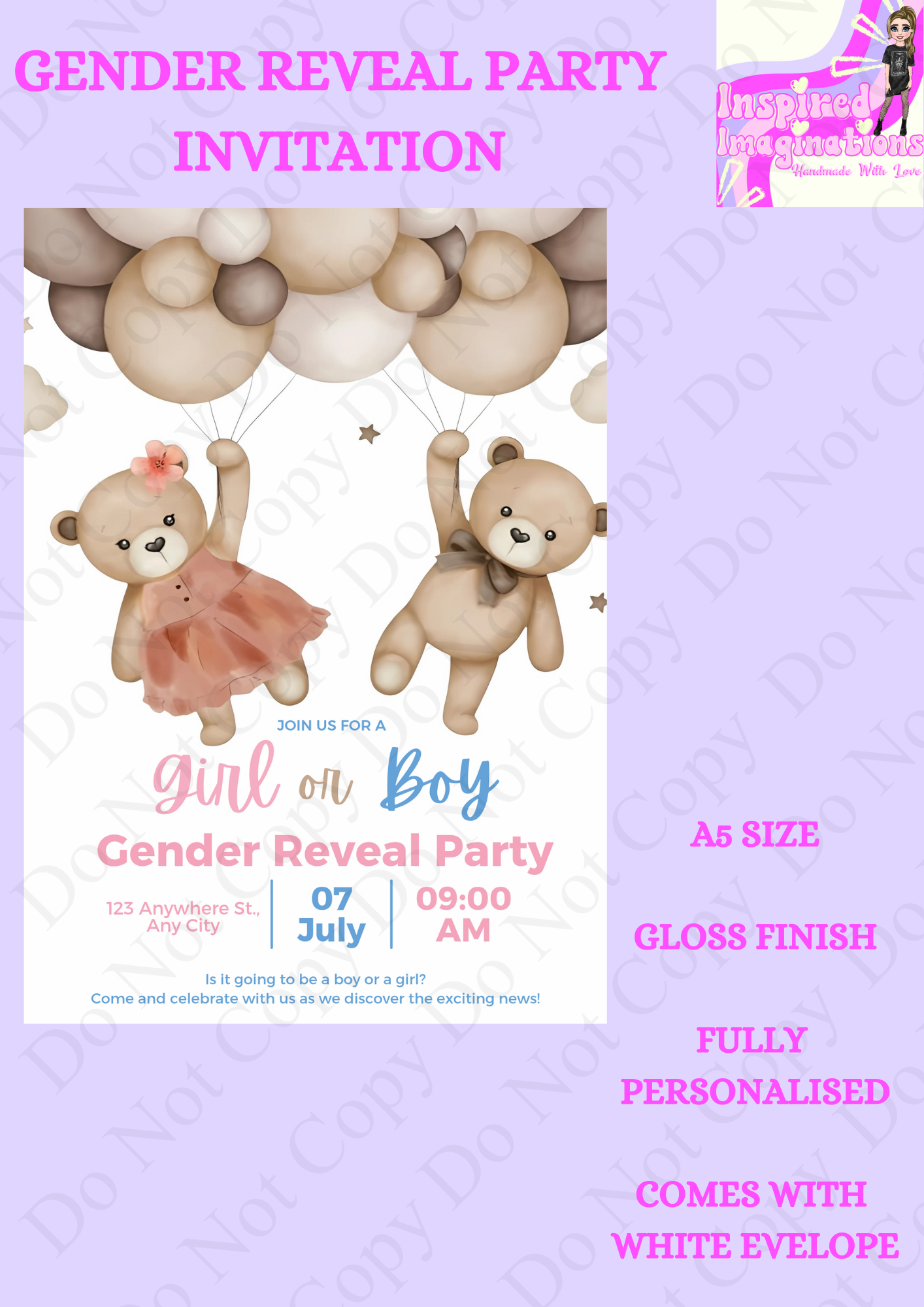 Party Invitations Style 22