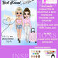 Bestie Travel Birthday Card
