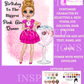 Pink Gin Queen Birthday Card